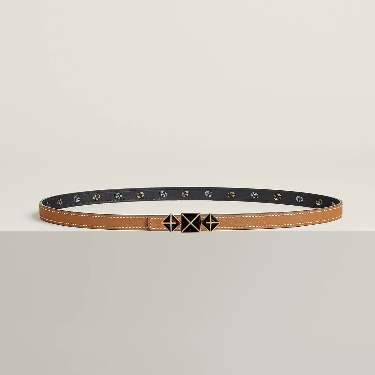 1925 Belt Buckle & Reversible Leather Strap 13 MM