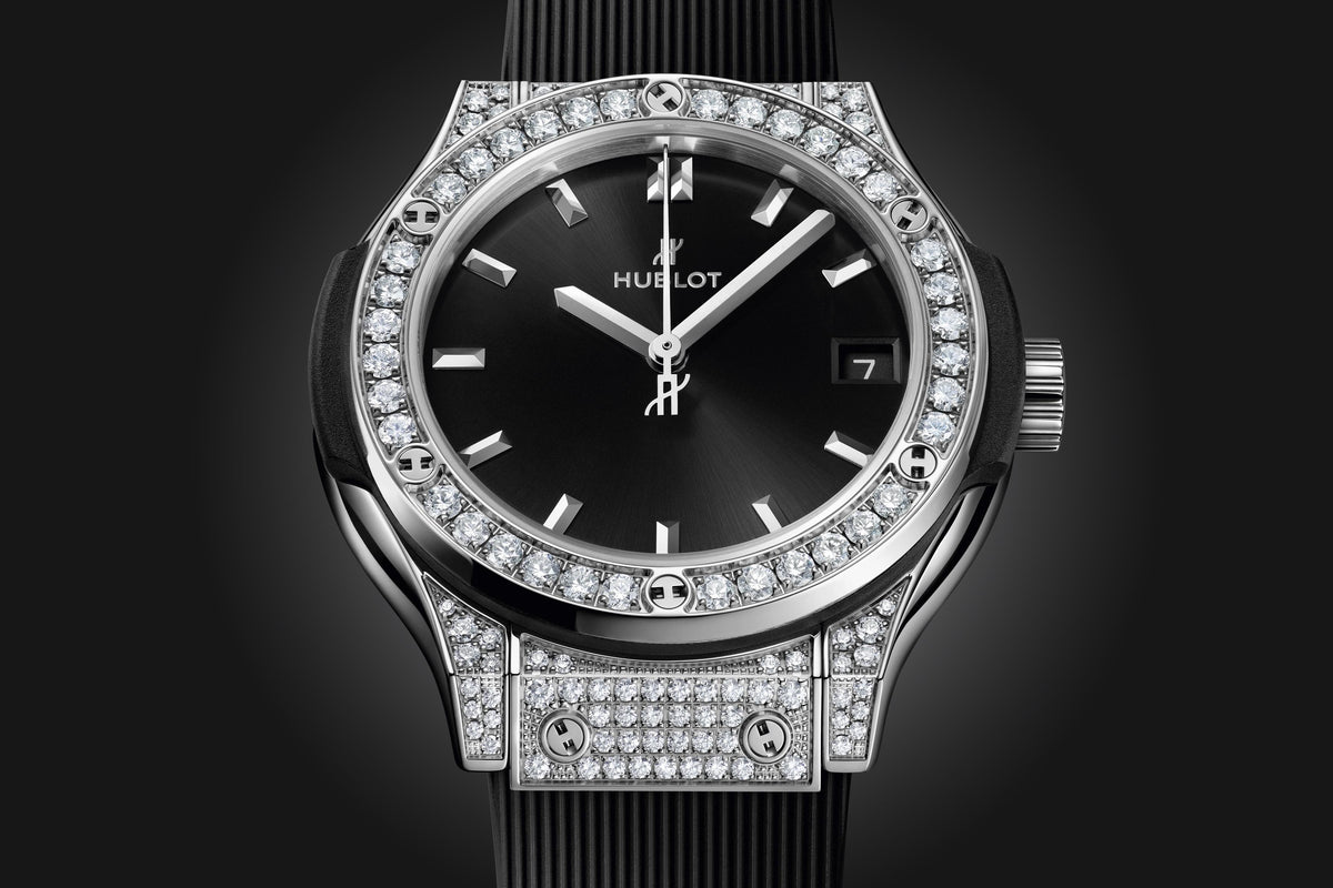 Classic Fusion Titanium Pavé Watch