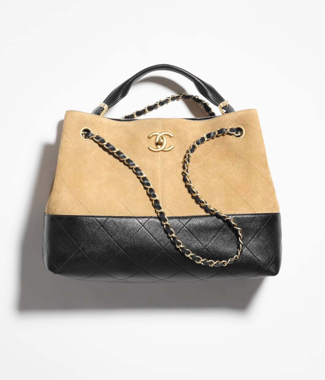 Large Flap Bag with Top Handle