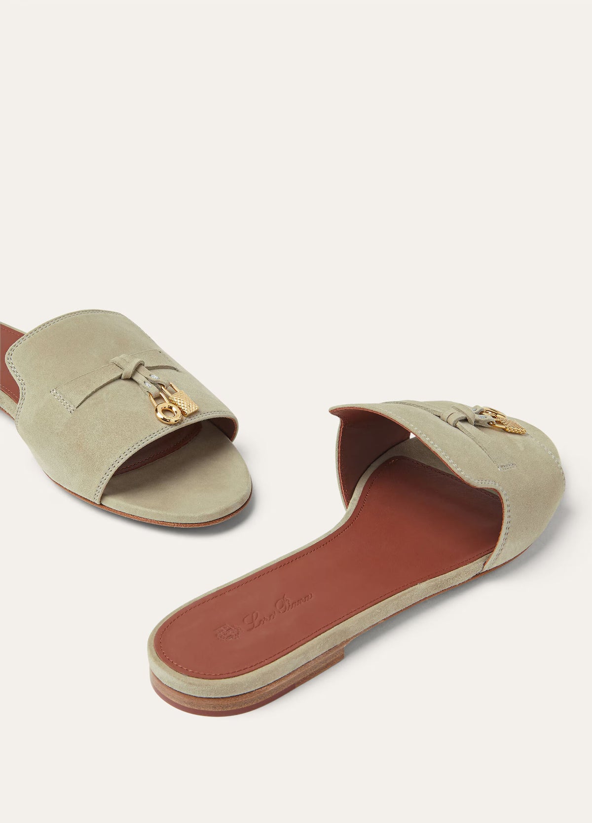 Summer Charms Mule Suede Goatskin