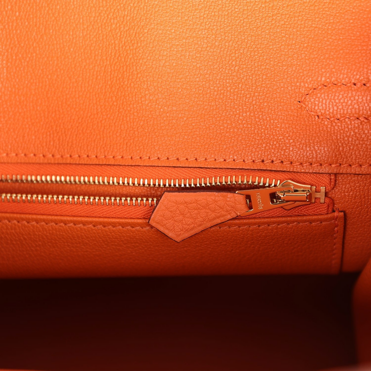 Birkin 25 Orange Togo Gold Hardware