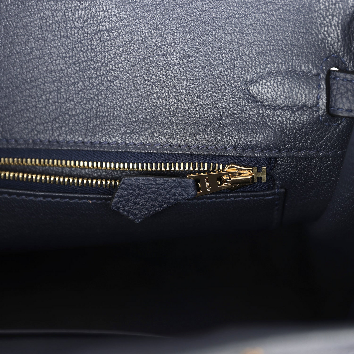 Birkins 25 Bleu Nuit Togo Gold Hardware