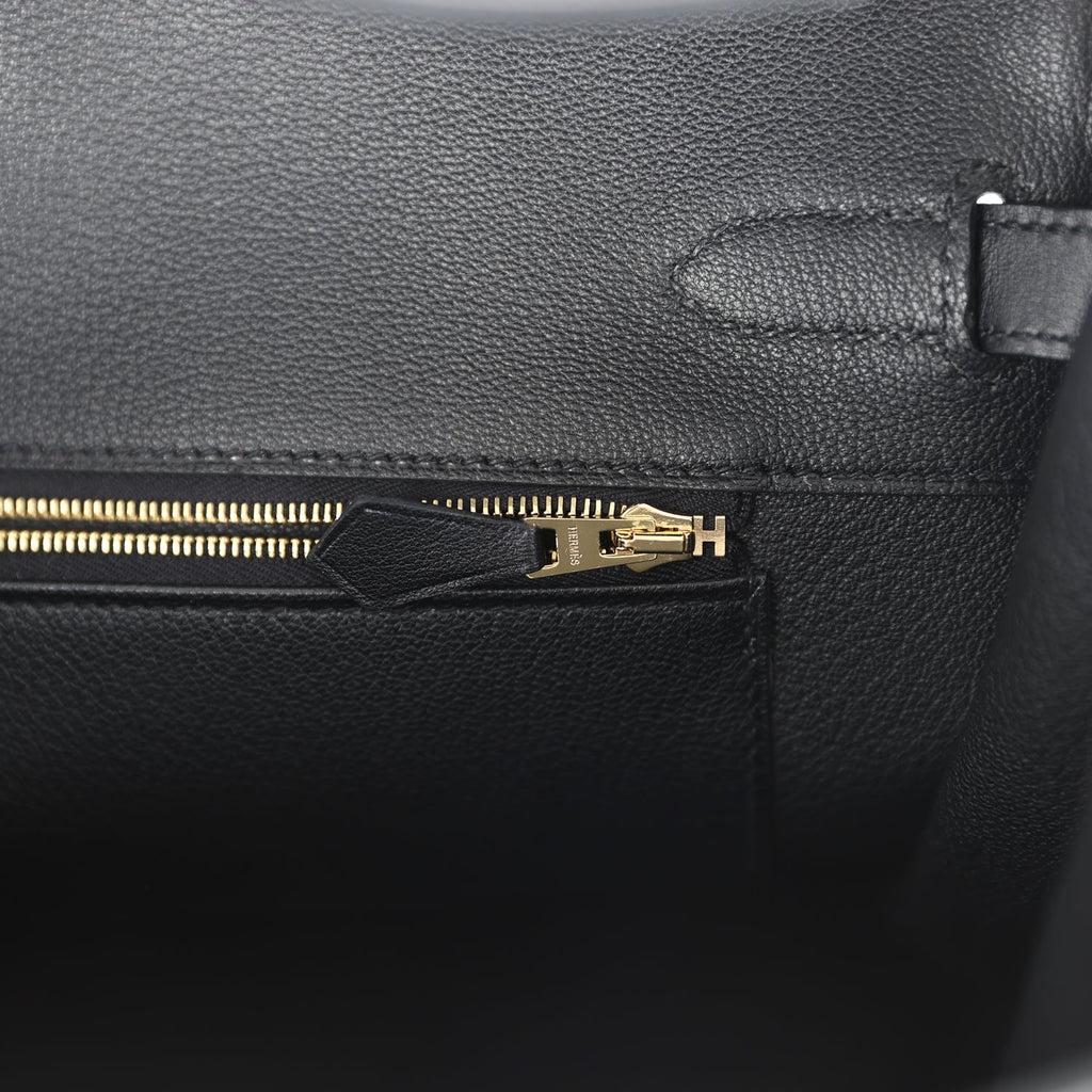 Birkin 35 Black Jonathan Gold Hardware