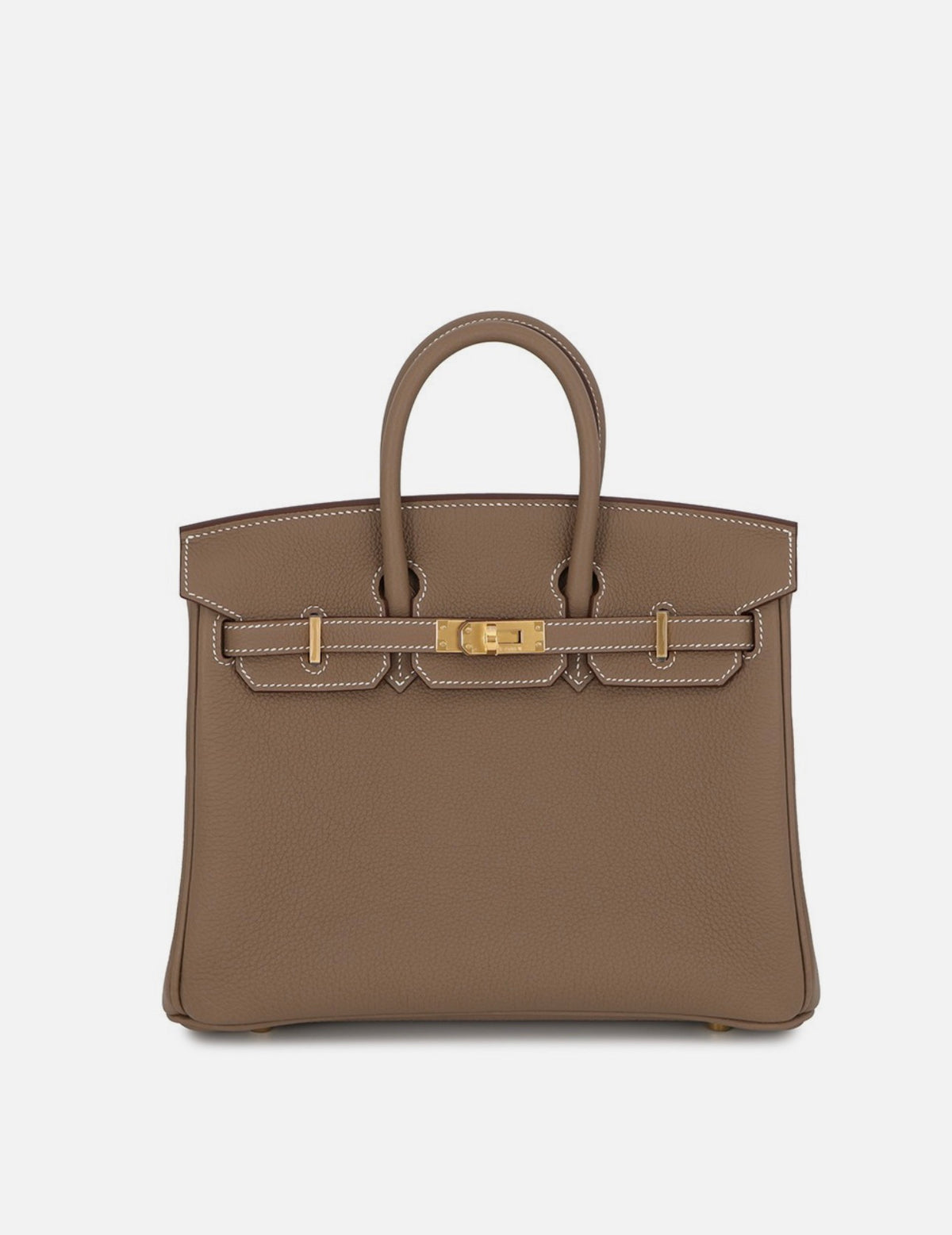Hermès Birkin 25 Etoupe Togo Leather Gold Hardware 01