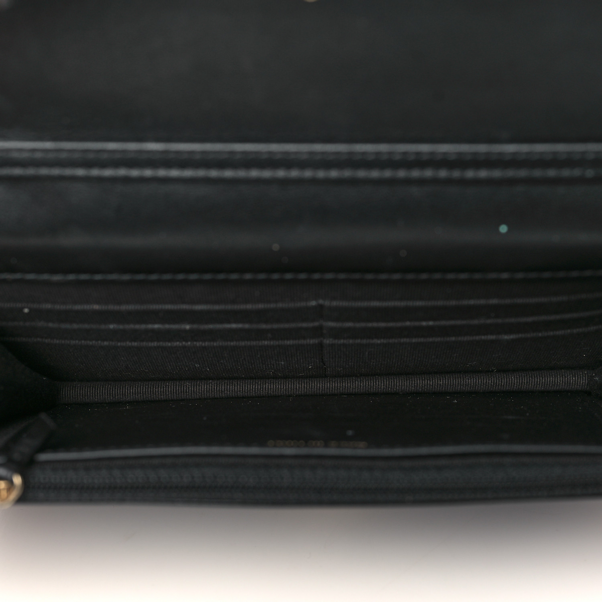Lambskin Quilted Pearl Wallet On Chain WOC