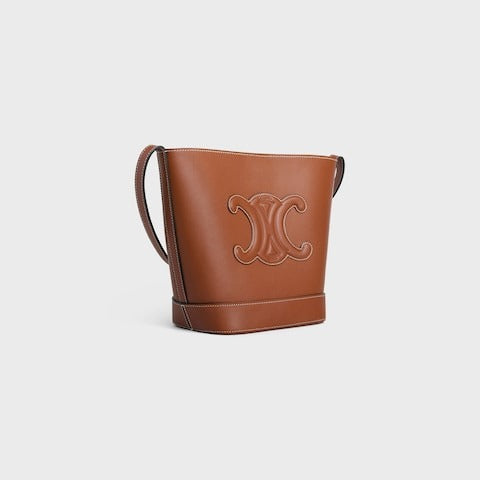 Small Bucket Cuir Triomphe In Smooth Calfskin