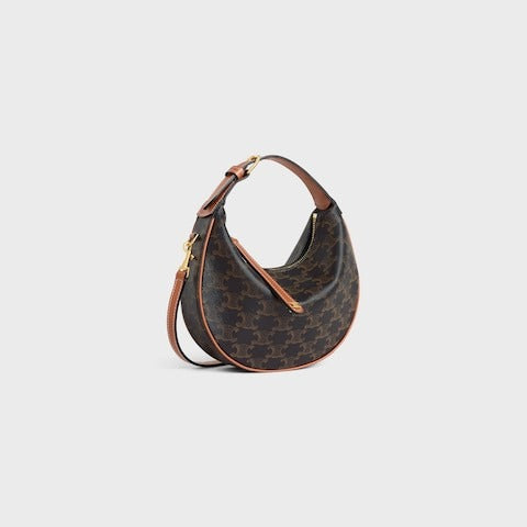 Teen Lulu In Triomphe Canvas And Calfskin
