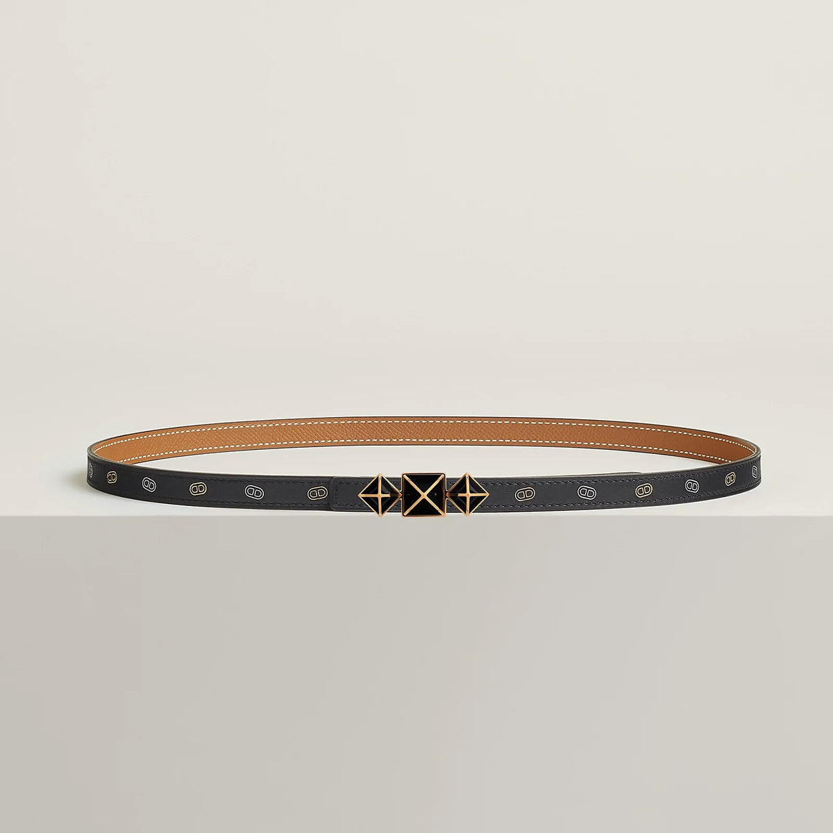 1925 Belt Buckle & Reversible Leather Strap 13 MM