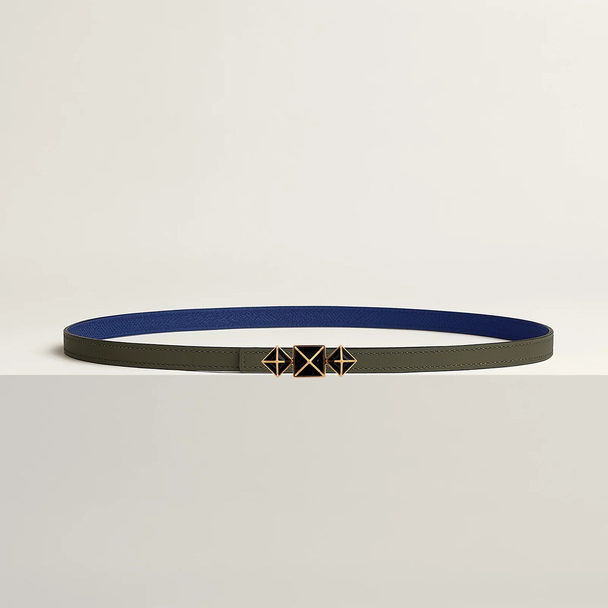 1925 Belt Buckle & Reversible Leather Strap 13 MM
