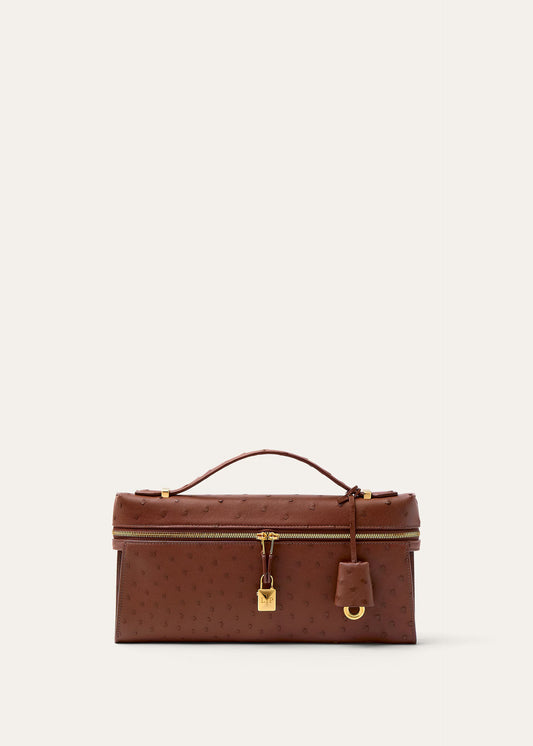 Extra Clutch L29  Ostrich Leather