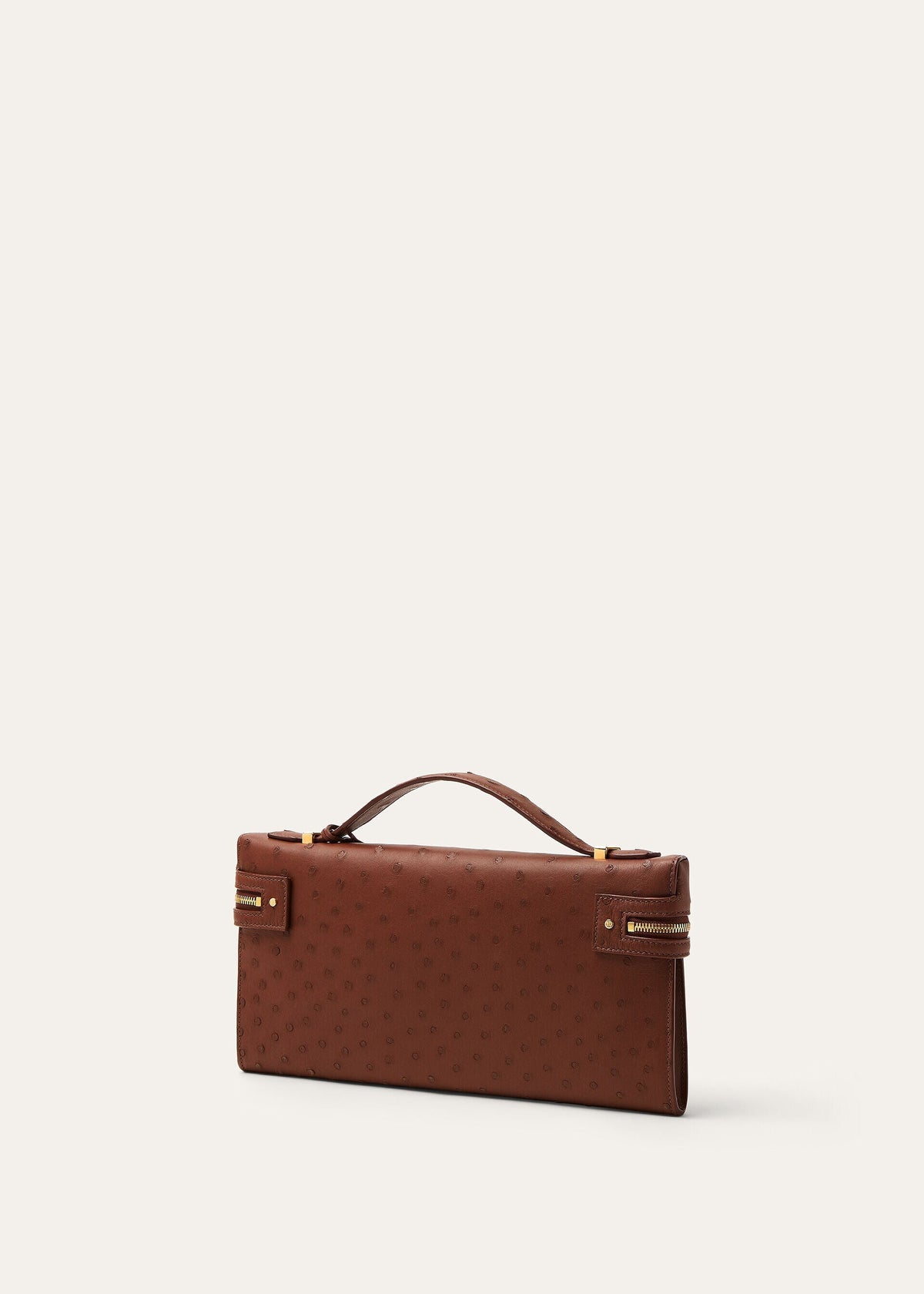 Extra Clutch L29  Ostrich Leather