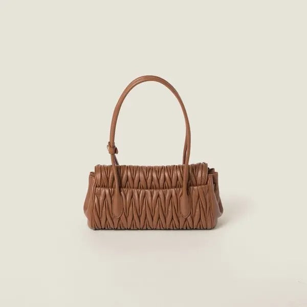 Miu Miu Matelassé Nappa Leather Shoulder Bag