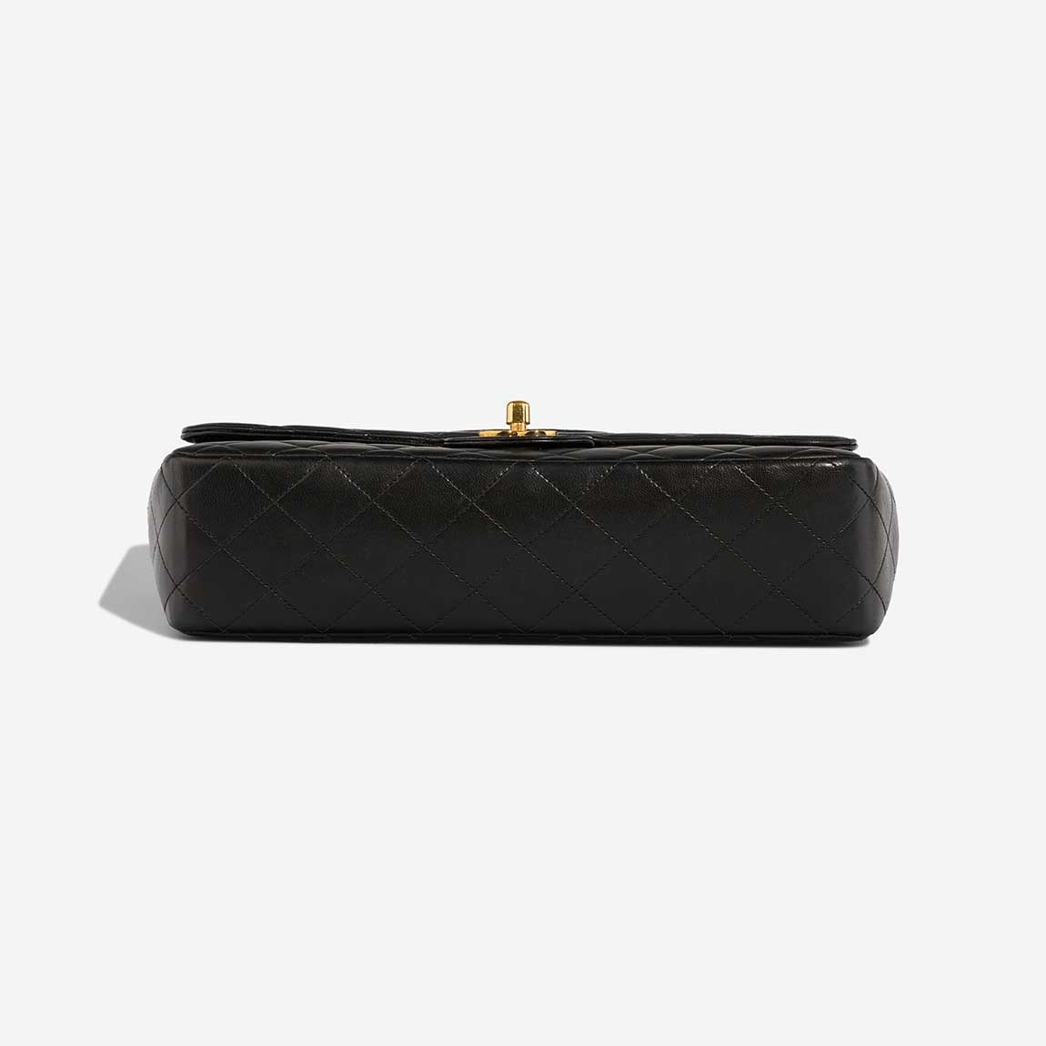 Black Quilted Lambskin Vintage Medium Classic Kelly