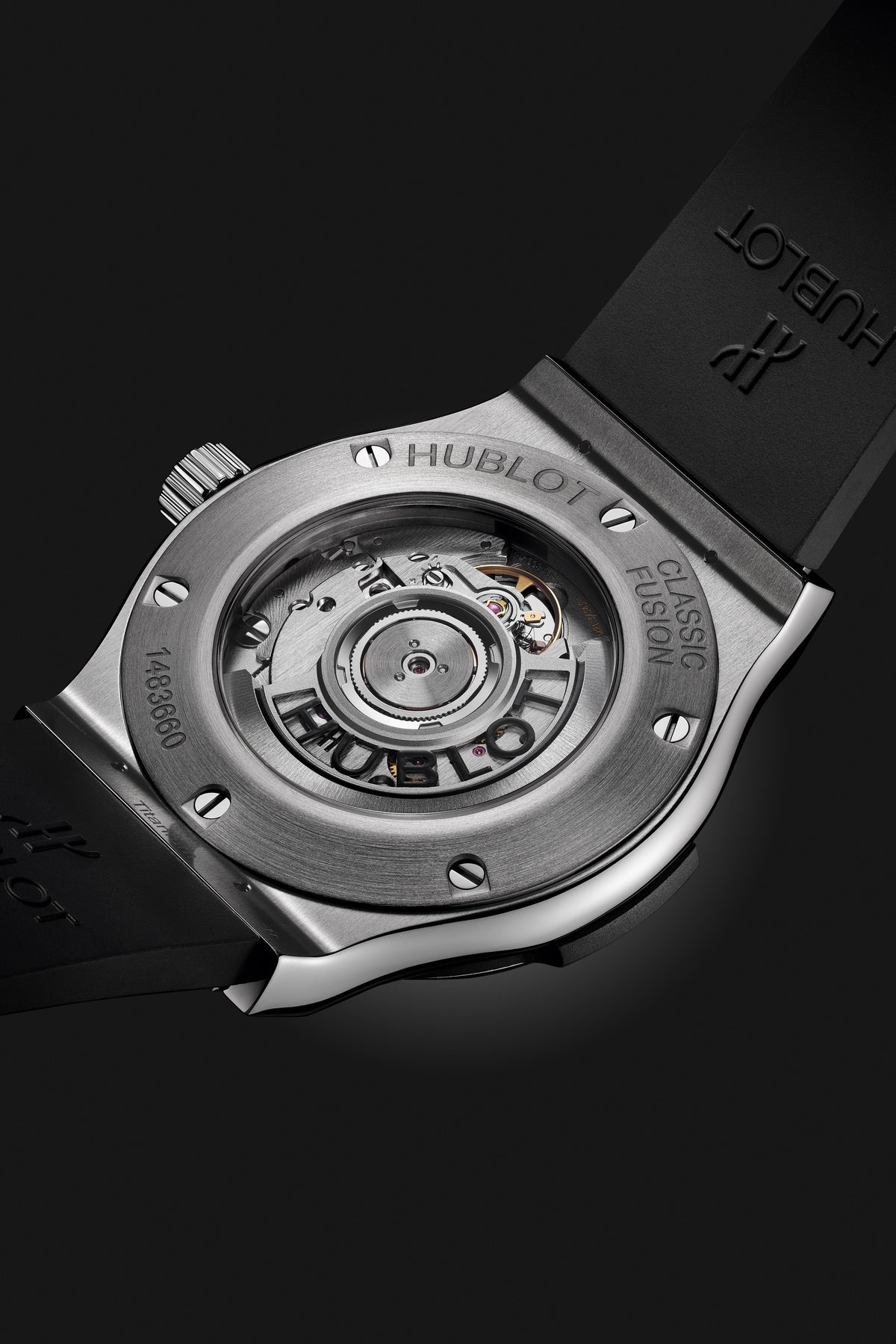 Classic Fusion Titanium on Rubber Watch