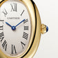Baignoire Mini 18K Yellow Gold Silvered Dial Yellow Gold Bracelet Watch