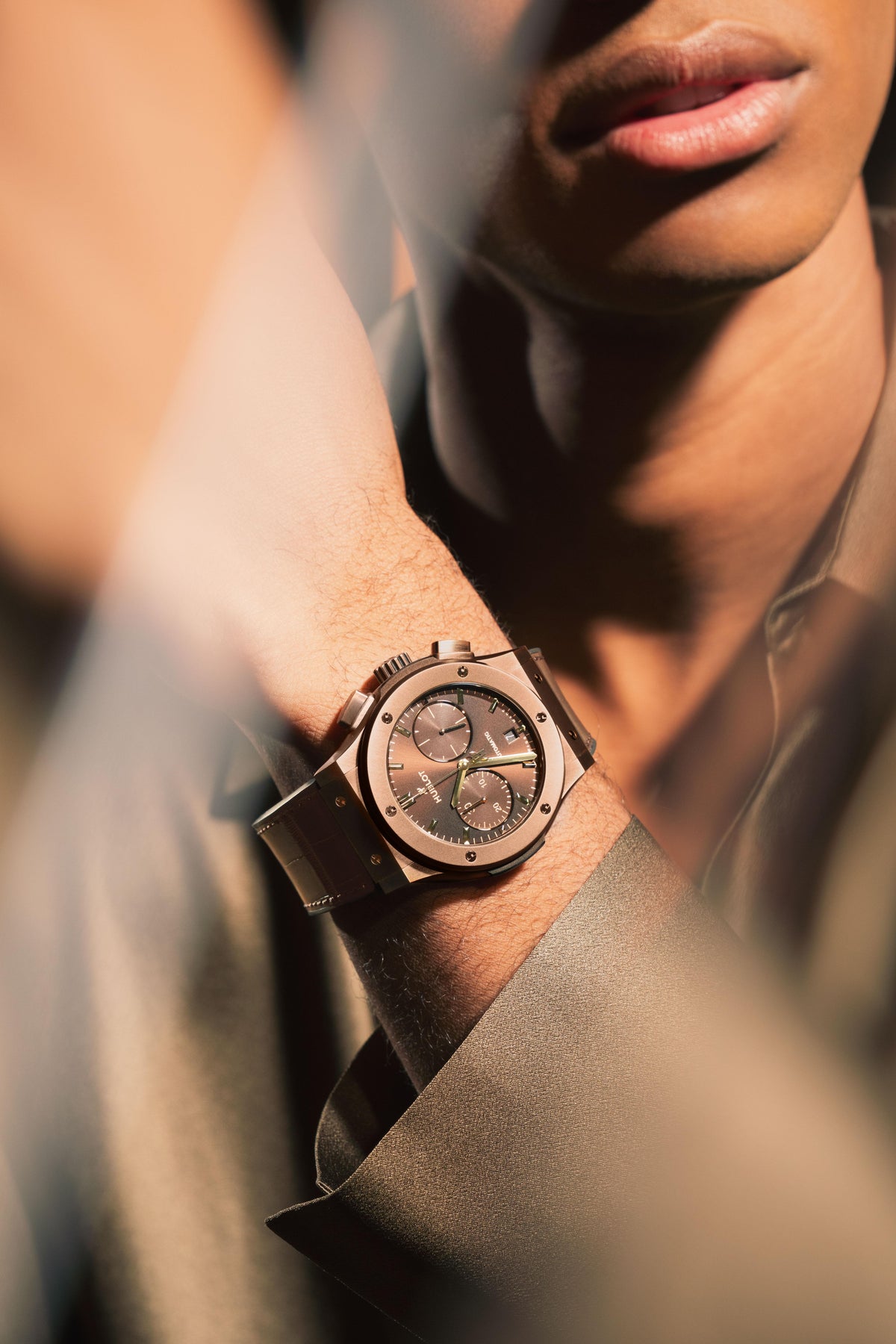 Classic Fusion Chronograph Bronze Brown 45 mm