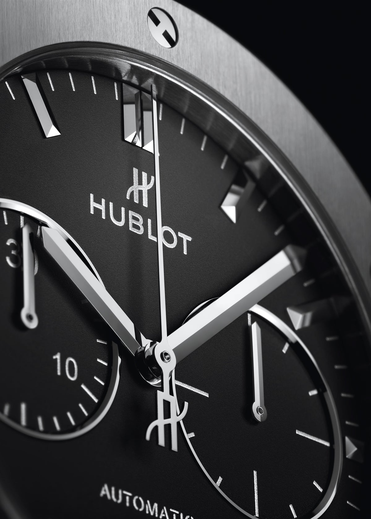 Classic Fusion Chronograph Titanium on Rubber Watch