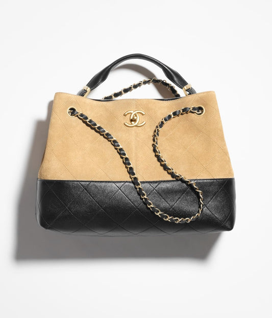 Large Flap Bag with Top Handle