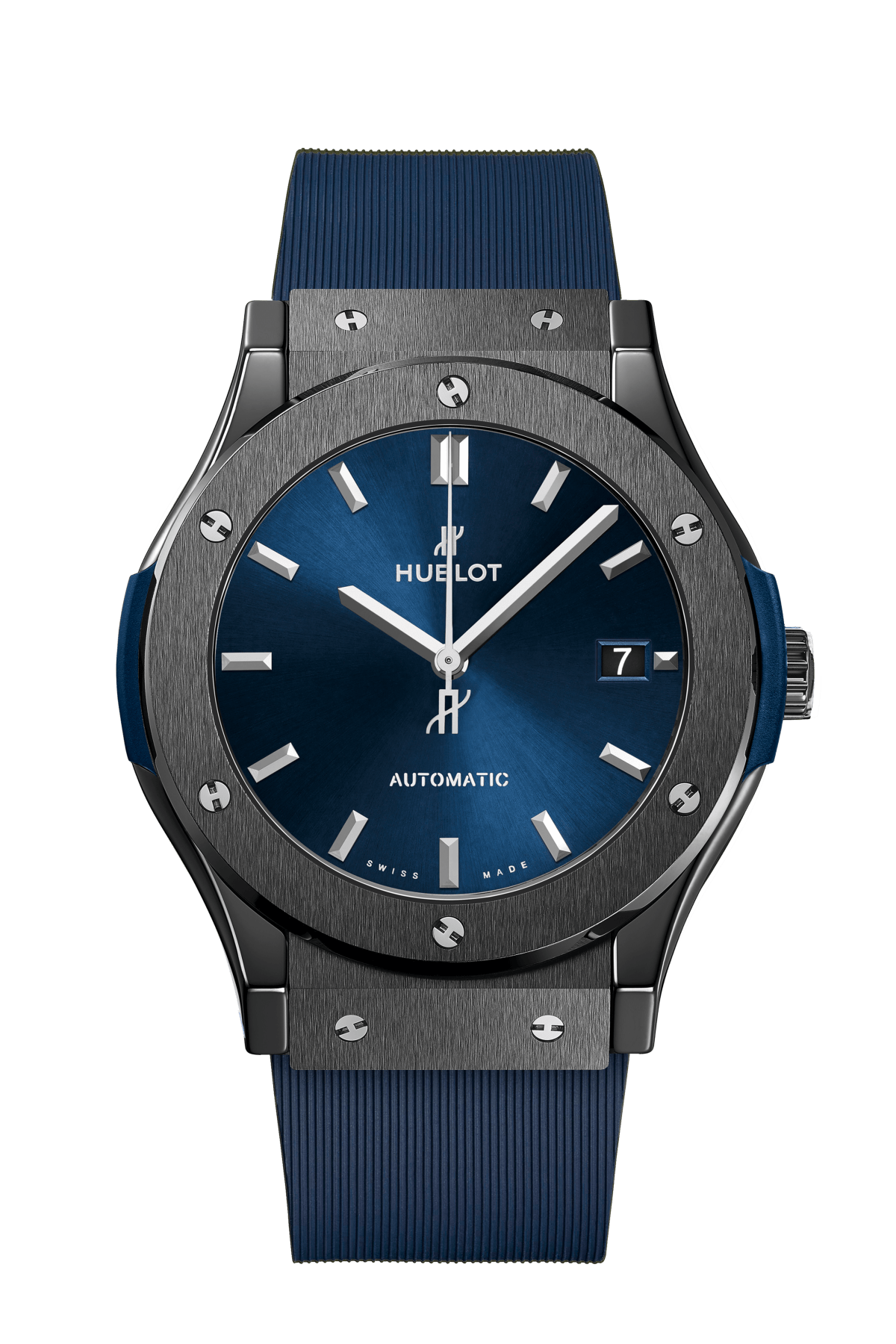 Classic Fusion Ceramic Blue 45 mm