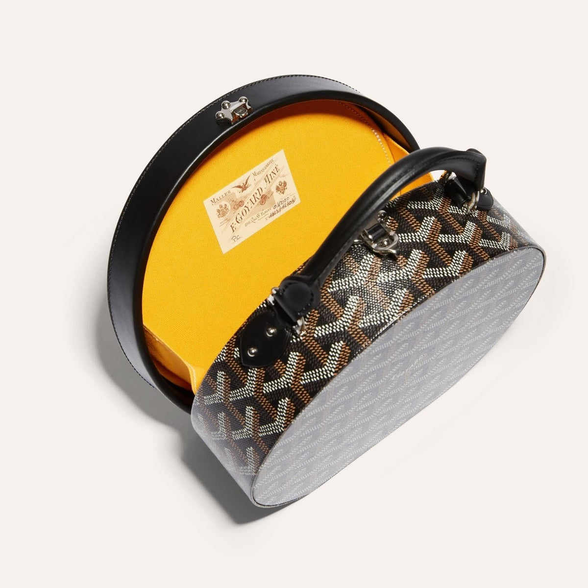 Goyard The Alto Hatbox Trunk Bag
