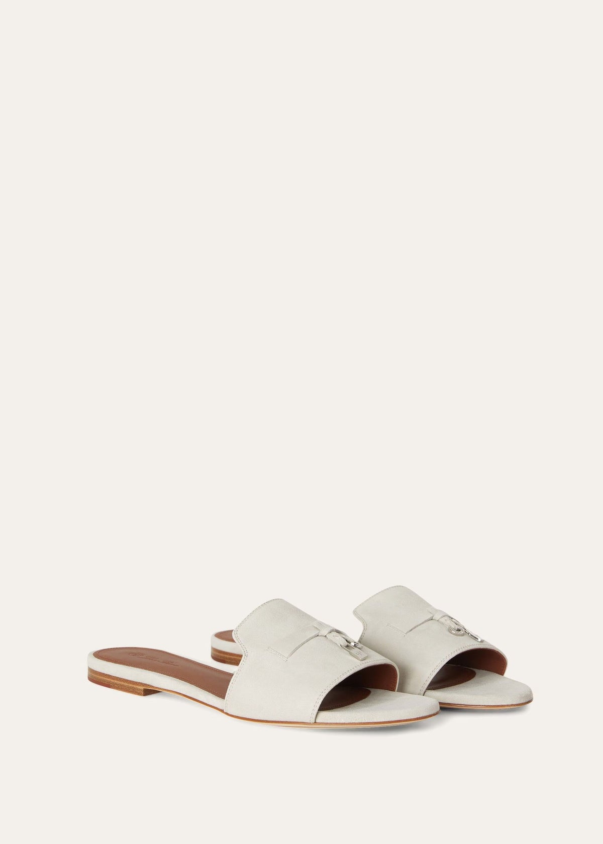 Saffron Tea - Alchermes Summer  Charms Sandal  Suede Goatskin