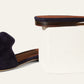 Navy Blue - Fireplace Summer Charms Sandal  Suede Goatskin