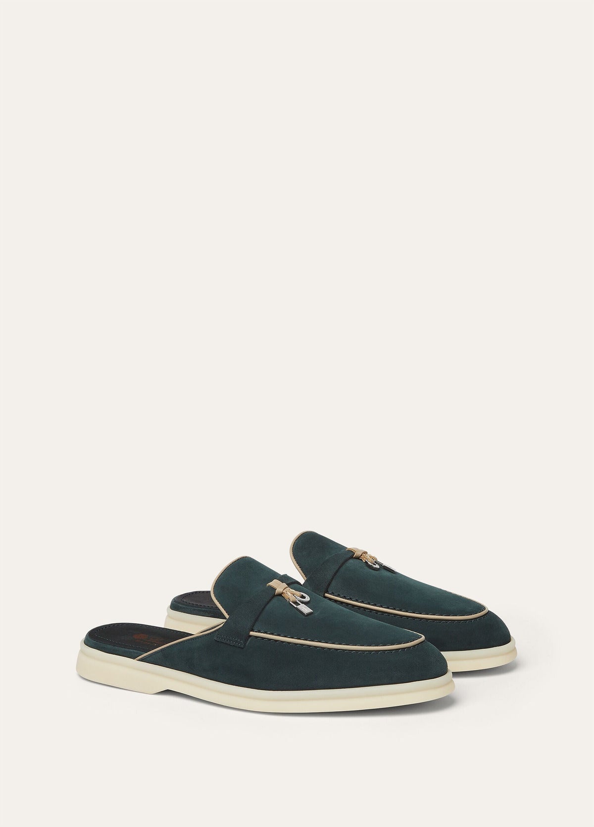 Emerald Noire - Rocky Road Charms Walk Babouche Loafer  Suede