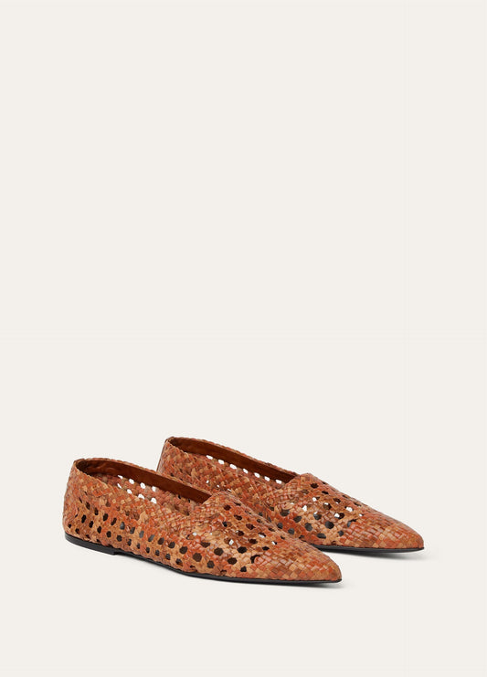 Ayame Ballet Flat  Goatskin