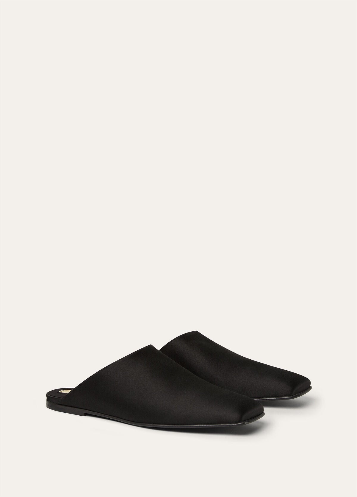 Alba Flat Mule  Viscose, Silk