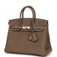 Birkins 25 Etoupe Togo Gold Hardware