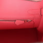 Custom Ombre Swarovski Crystal Hermès Birkin 30 Rose Azalee Clemence Palladium Hardware