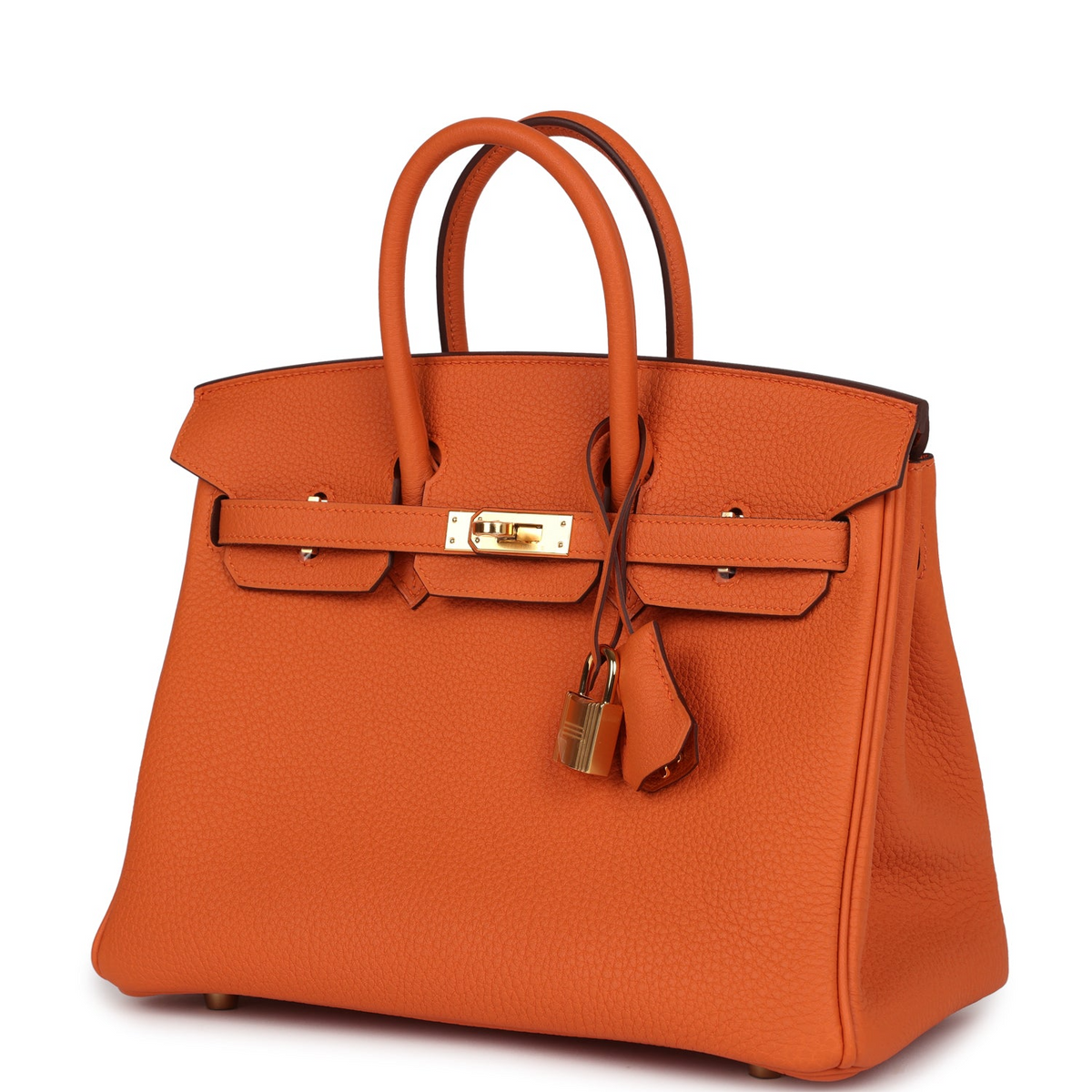 Birkin 25 Orange Togo Gold Hardware