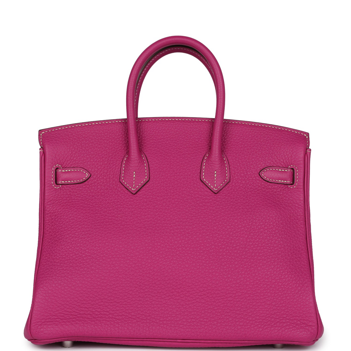 Hermès Special Order (HSS) Birkin 25 Rose Poupre Verso Togo Brushed Palladium Hardware