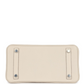 Birkins 25 Craie Togo Palladium Hardware