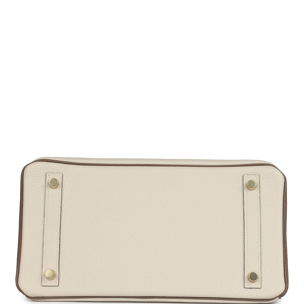 Hermès Special Order (HSS) Birkin 30 Etoupe and Craie Togo Brushed Gold Hardware