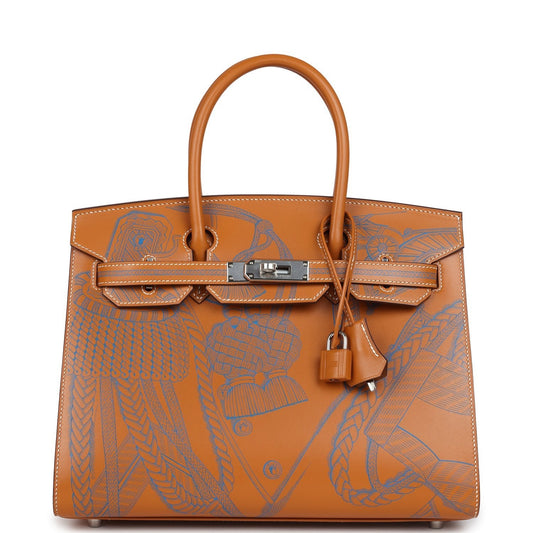 بيركين سيلير 30 "Zouaves Et Dragons" Naturel Sable Butler Palladium Hardware