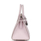 Birkin Sellier 25 Mauve Pale Epsom Palladium Hardware