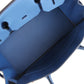 Birkin 30 Bleu Tie Togo Permabrass Hardware
