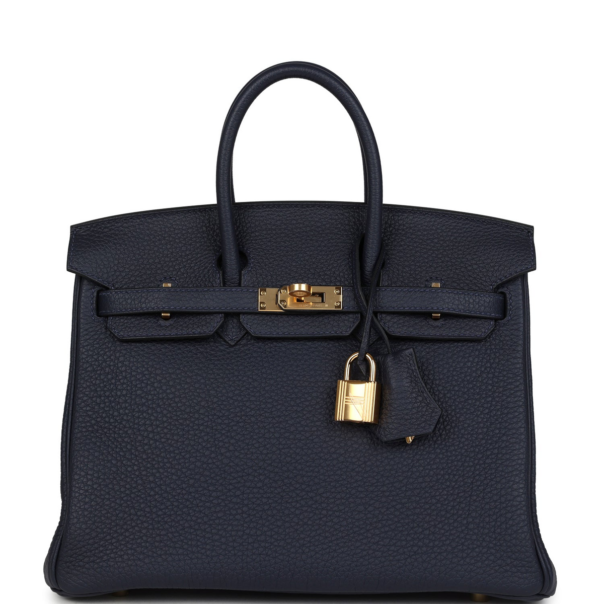 Birkins 25 Bleu Nuit Togo Gold Hardware