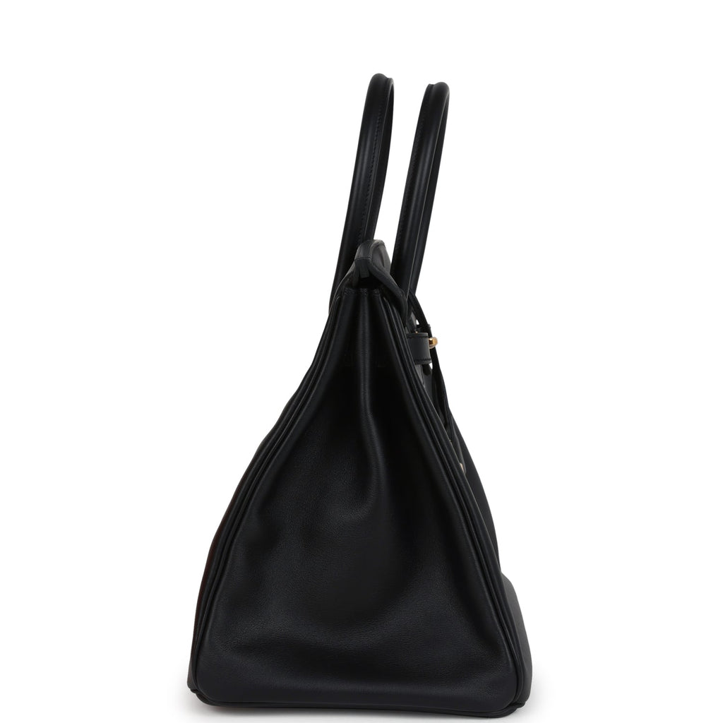 Birkin 35 Black Jonathan Gold Hardware