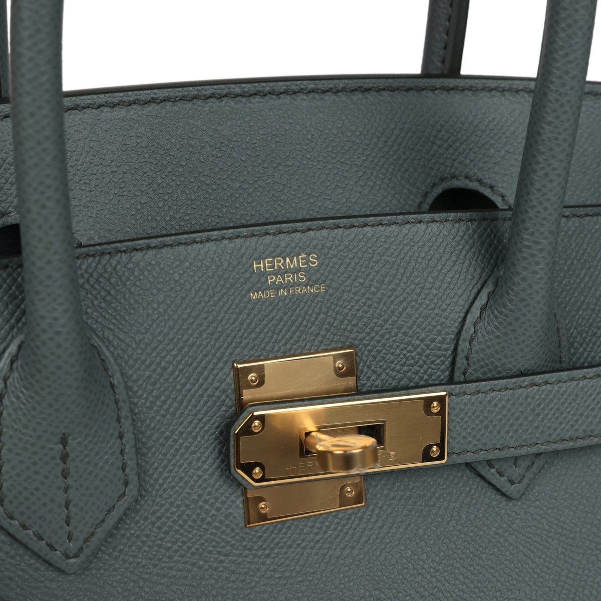 Vert Amande Epsom بقطع معدنية من ذهب