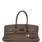 Vintage Shoulder Birkin 42 JPG Etoupe Clemence Palladium Hardware
