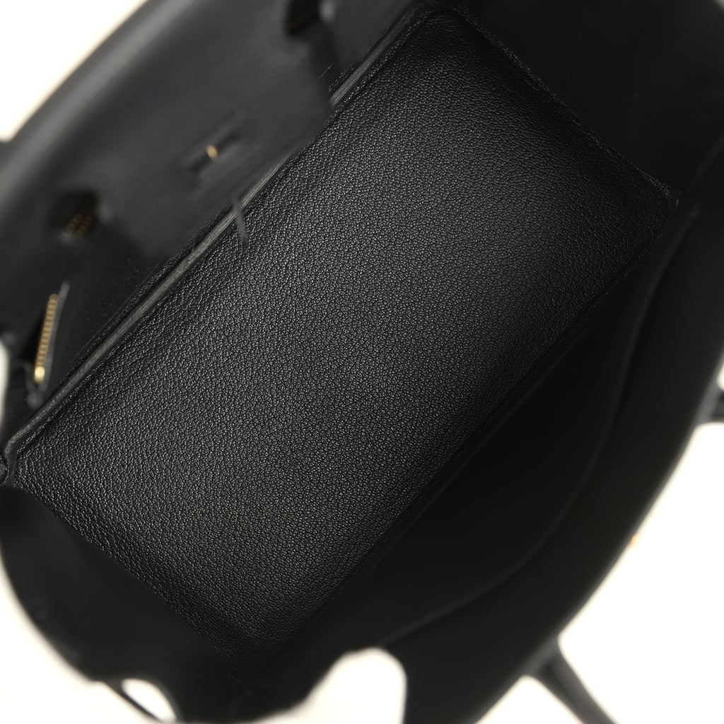 Birkins 25 Black Togo Gold Hardware