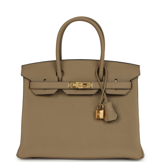 Birkin 30 Beige Marfa Togo Gold Hardware