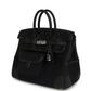 Birkins 25 Cargo Black Toile Goeland and Black Swift Palladium Hardware