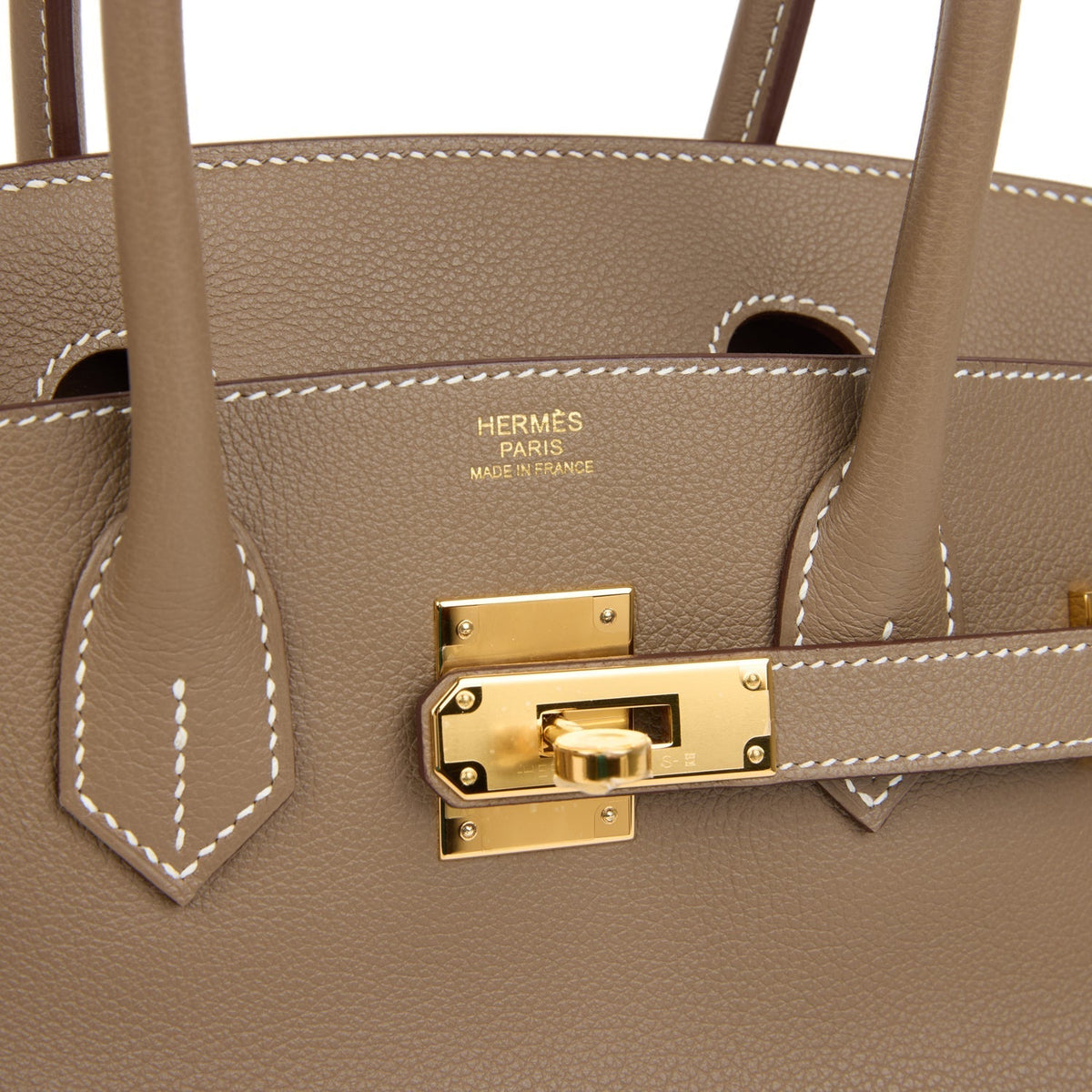 Shoulder Birkin Light 29 Etoupe Evercolor Gold Hardware