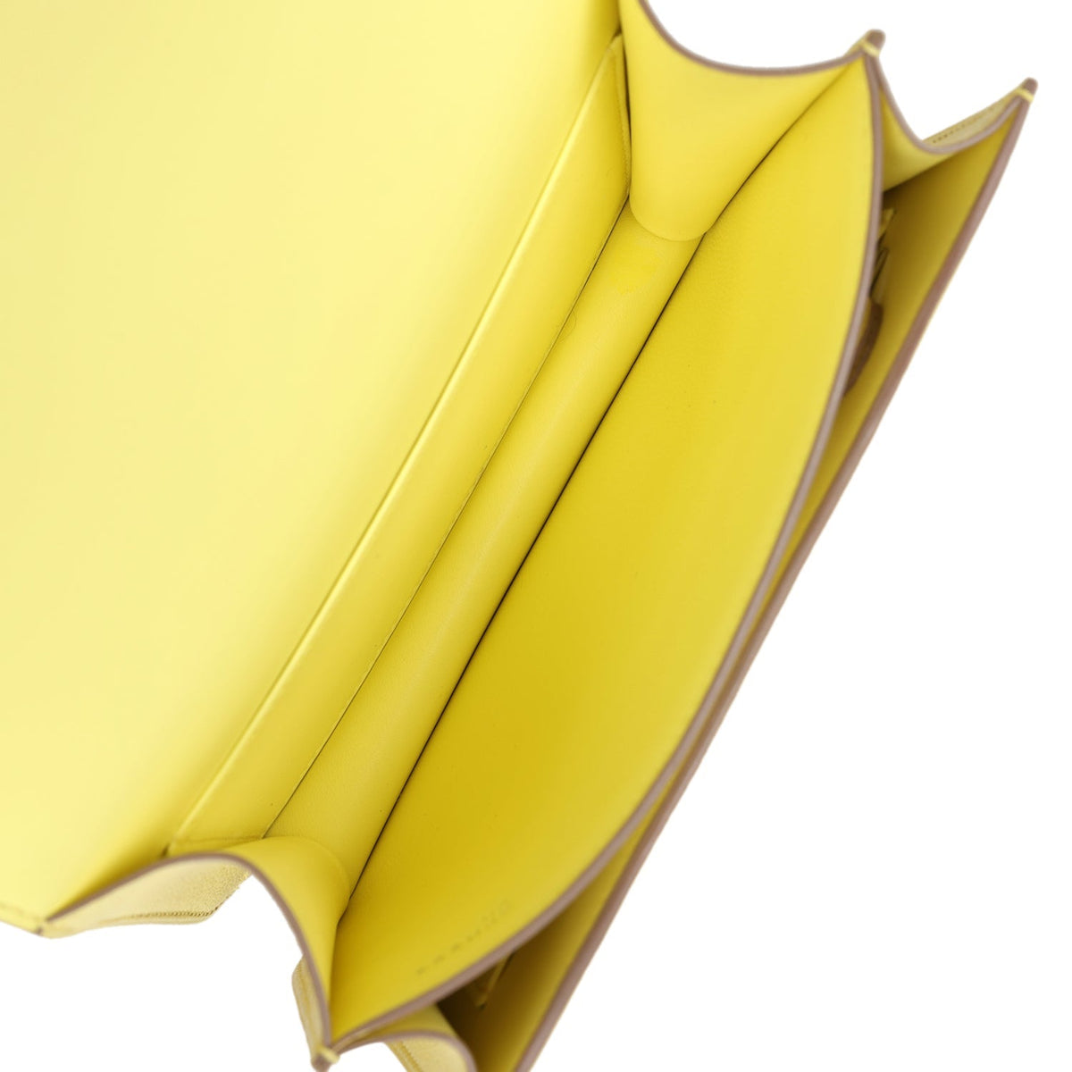 Constance 18 Limoncello Chevre Mysore Palladium Hardware