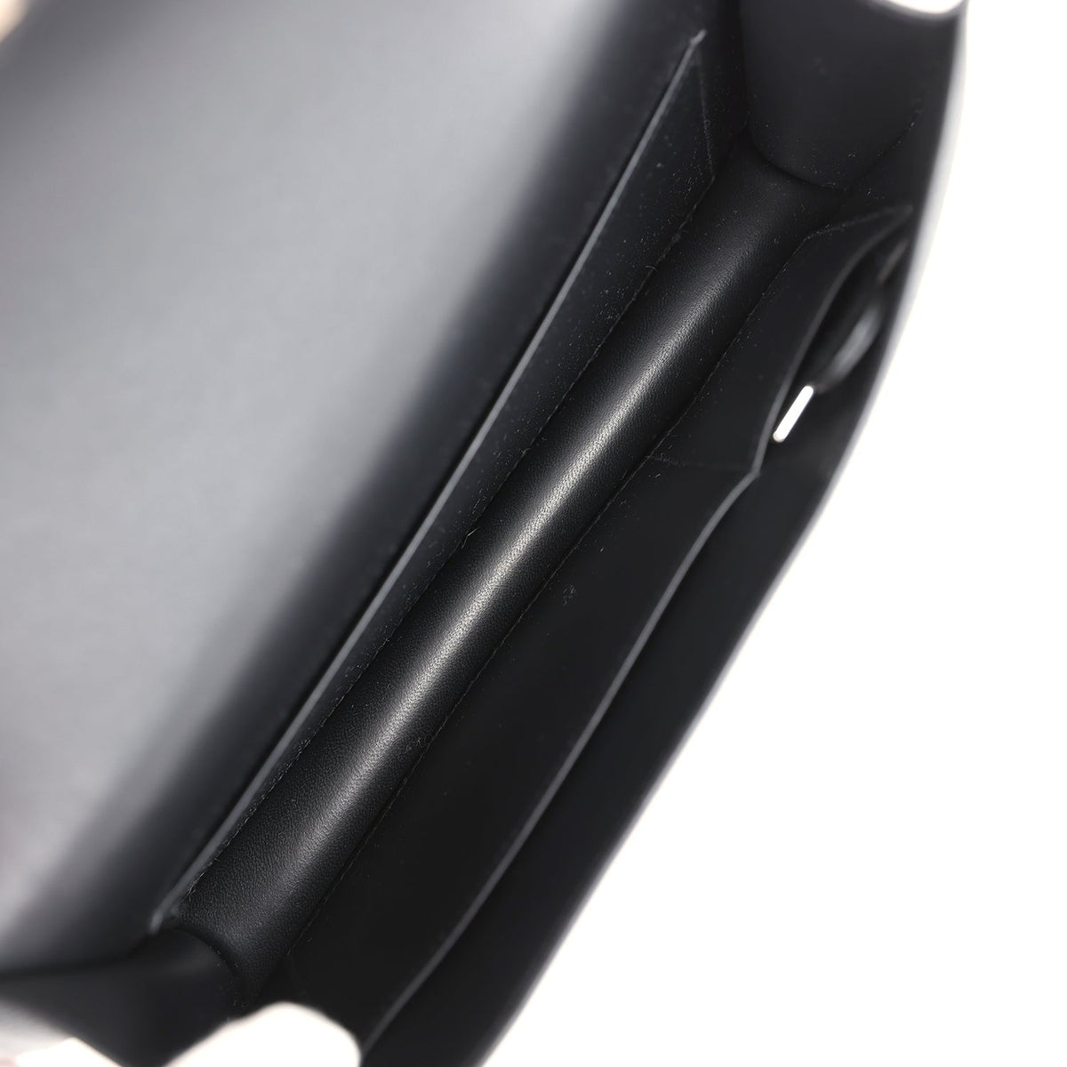Constance Elan Black Epsom Gold Hardware