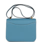 Constance 1-24 Blue Jean Epsom Gold Hardware