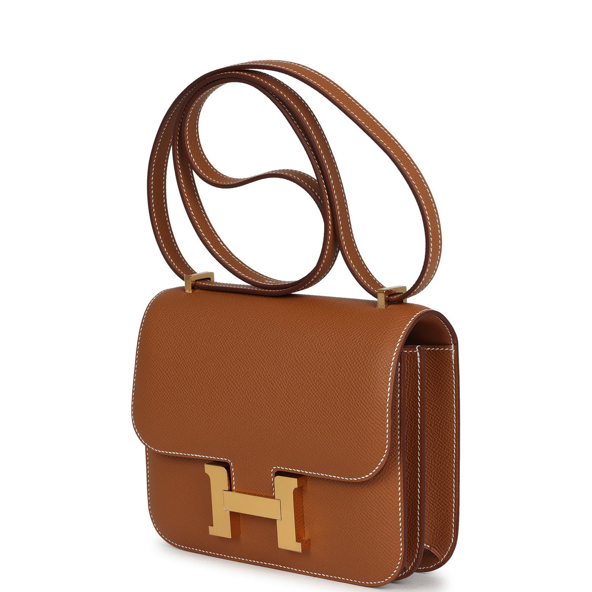Constance 18 Gold Epsom Gold Hardware